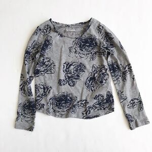 Joe Fresh floral print long sleeve top  EUC SP(6Y)